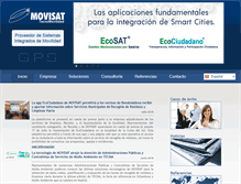 Tablet Screenshot of movisat.com